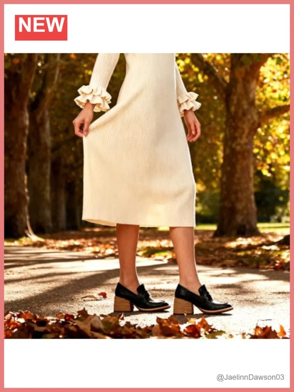 Chunky Platform Loafers Suede Slip On Heels